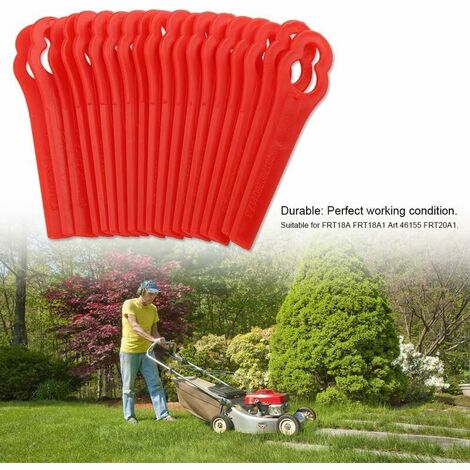 Coltelli Trimmer Florabest Lame Di Ricambio Per Tagliabordi Florabest Frta 20 A1 Confezione Da 40 - Foto 4