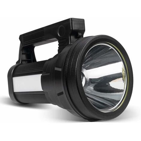 Ultra Powerful LED Flashlight 20000mAh/15000 Lumens/6 Modes/IPX4 Waterproof Rechargeable LED Flashlight for Hiking Camping - Belt and Charger Included (1/5)