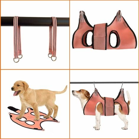 Dog grooming harness discount