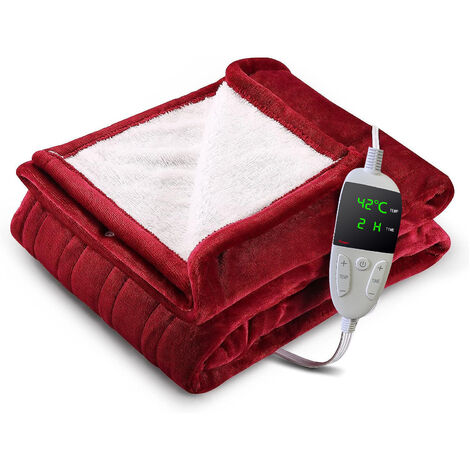 Thick Flannel Shawl Heating Blanket, Office Heating Blanket, Heating Pad, Multifunctional Electric Blanket 150x180 (European Regulation)