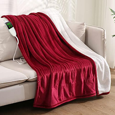 Thick Flannel Shawl Heating Blanket, Office Heating Blanket, Heating Pad, Multifunctional Electric Blanket 150x180 (European Regulation)