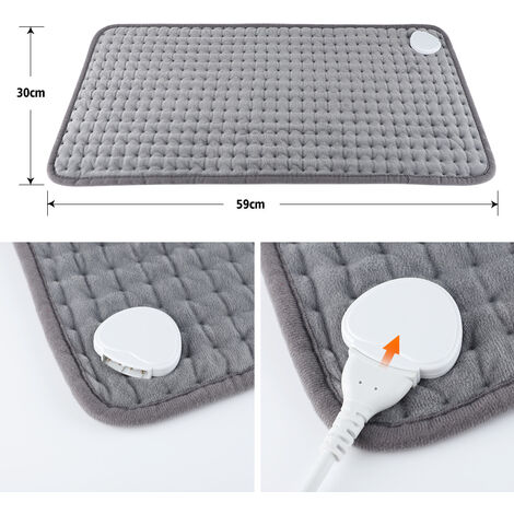 30x60cm Electric Blanket 10 Level Temperature Control Winter Heating Pad Waist Abdomen Blanket