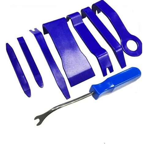 Pieces Wedges Set DIY Door Tools Disassembly Tool Lifting Tool for Vehicle Interior Upholstery Tool Eyelet Repair Tool Clip Loser Various Shapes (1/5)