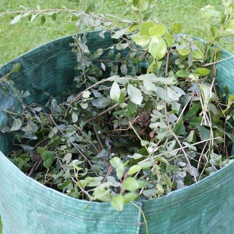 Green Waste Bag for Rubbish and Recycling, Garden Waste Bag2 x 272L Tear-Resistant Garden Bags