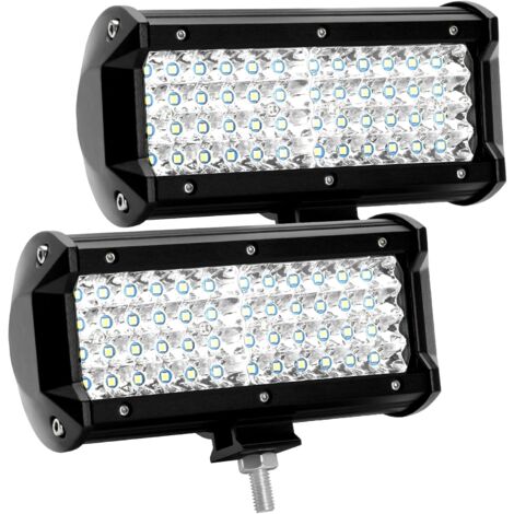 Barre LED 28 Pouces 396W Triple Rangée Combo Flood/Spot 39600LM - Phares Off-Road YOJZMA