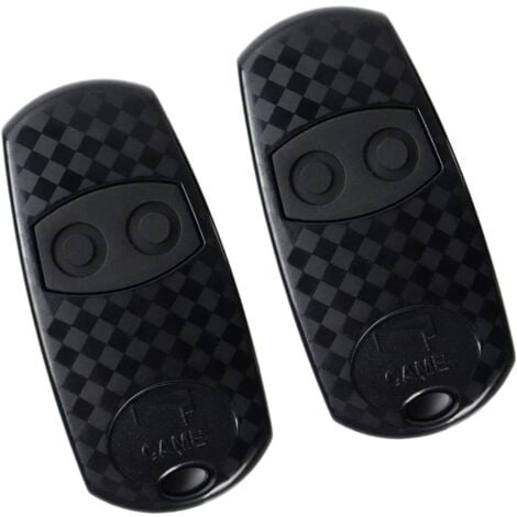 Top 432EV Remote Control, 2 Pcs Portable 433 Remote Controls, Compatible with Top432EV/432/432EE/432A/432M/432S T432/CAME 432,433,92 MHz Remote Control for Doors and Garage Doors