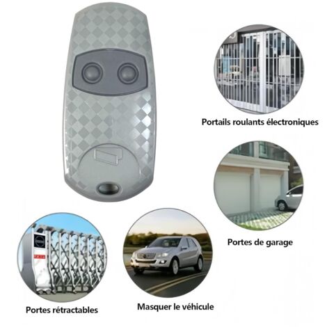 Original remote control TOP432EE 2 pieces. Fixed code frequency 433.92 MHz, TOP432EE
