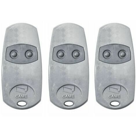 Original Came TOP432EE remote control 3 pieces. Fixed code frequency 433.92 MHz