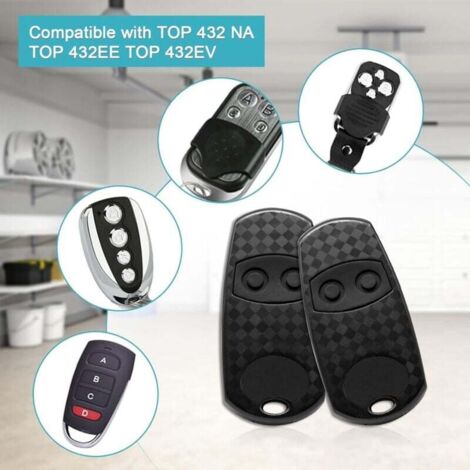 Remote control for Cam TOP432EV 3 pieces. Fixed code frequency 433.92 MHz.