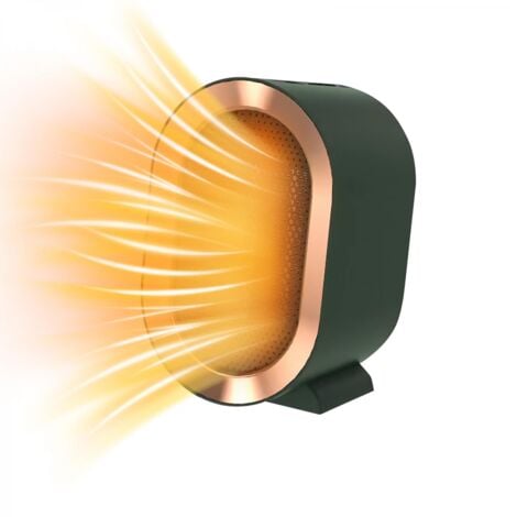 AIPERQ Bathroom Fan Heater Mini Space Heater Portable Ceramic Fan ...