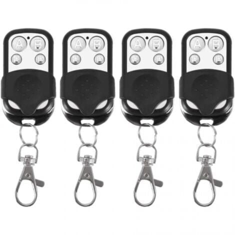 YMYNY 4pcs Universal Cloning Wireless Remote Control Fob for Garage Door
