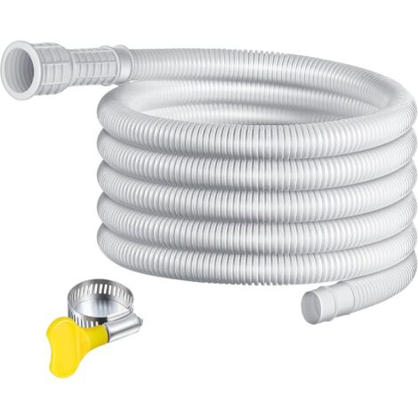 YMYNY Dehumidifier Drain Hose, Universal Mobile Air Conditioner Hose, Air Conditioner Exhaust Hose with Connecting Clip, for Most Dehumidifiers, Air Conditioners 4M (1/5)