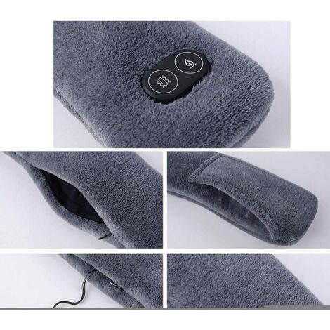 DUKUSEEK Heating Pad For Neck Pain Relief, Heated Neck Wrap With 3