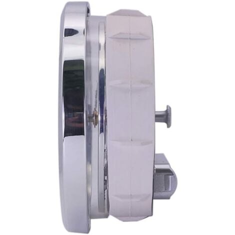 Built-in Clock, 4-1/16 Inch (103MM) Transparent Skeleton Clock Inserts with Roman Numerals Quartz Movement Quartz Clock Accessories DIY Watchmaking