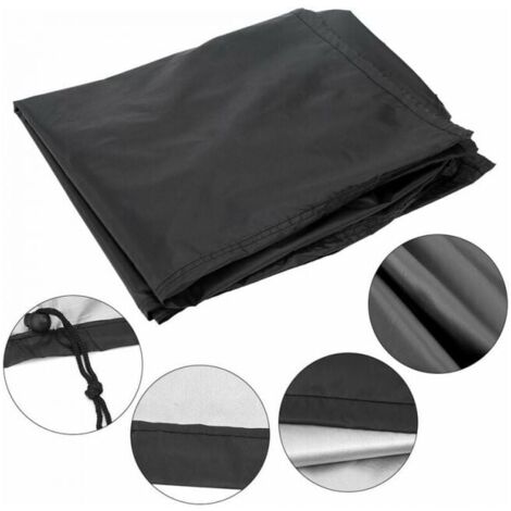 Pack, Black, (145x61x117cm) Charcoal Grill Cover, Waterproof Outdoor Grill Cover, Square Grill YMYNY