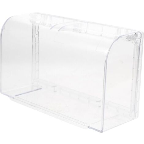 Suitable for all seasons – Protects outdoor sockets and plugs – Transparent – Splash-proof housing – Protective cover YMYNY (1/4)