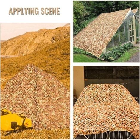 4x5 meter rectangular camouflage net shade sail, YMYNY camouflage design