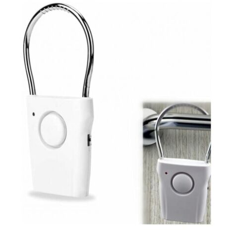 Touch Sensor Alarm Door/Window Alarm, 120 dB Touch Sensor Door Handle Burglar Alarm ...