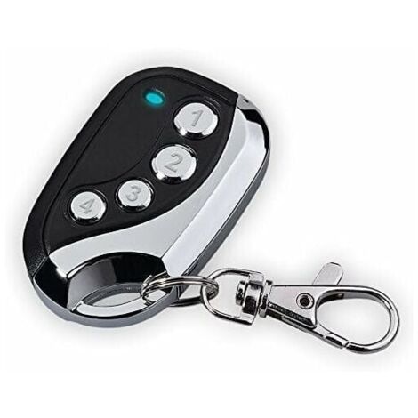 Universal remote control – Ideal for doors, garages, alarm systems, and lights, all-in-one remote control – 433.92 MHz signal. YMYNY