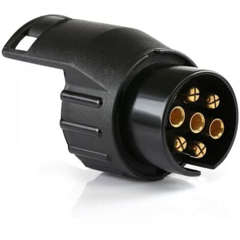 Adapter for spindle of the frame of 1 person, universal accessories, adapter of impermeable train of 7 pin and 13 pin compatible with car and truck LOY (1/4)