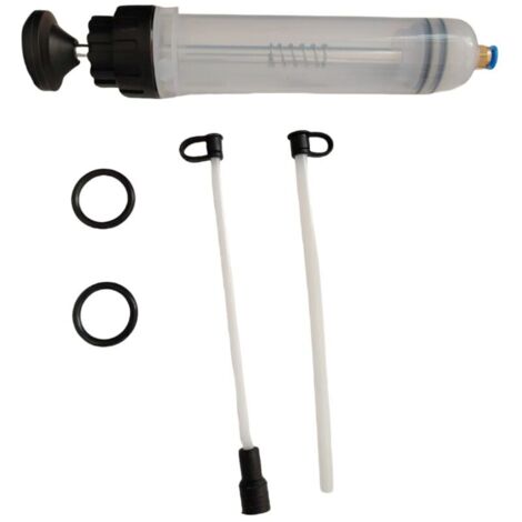 Oil Suction Pump [500ml Syringe] - Universal Suction Pump for Gear Oil, Antifreeze, Water or Car Oil Change, etc. - Oil Syringe with Hose and Extensions MUMU (1/4)