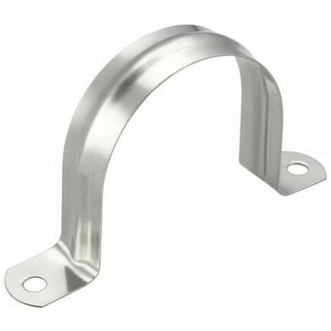 20pcs 60mm Hose Clamps, 304 Stainless Steel Hose Clamps, U-Type Hose Clamps, Pipe and Cable, Pipe Holder (20, M60) MUMU (1/4)