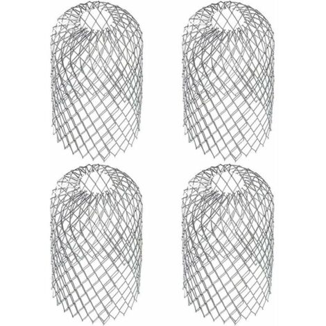 Gutter Filters, Gutter Strainers, Gutter Nets, Leaf Catchers, Leaf Guards, Gutter Covers, Stainless Steel, 6.69 x 3.15 Inch MUMU (1/4)