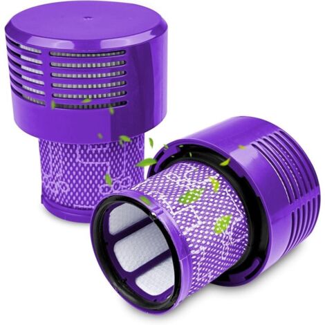 Filter Pack Compatible with Dyson V10, Vacuum Cleaner Filter Accessories, Cyclonic Vacuum Cleaner Replacement, Compatible Washable Vacuum Cleaner Filter, Total Clean, Washable Replacement MUMU (1/4)