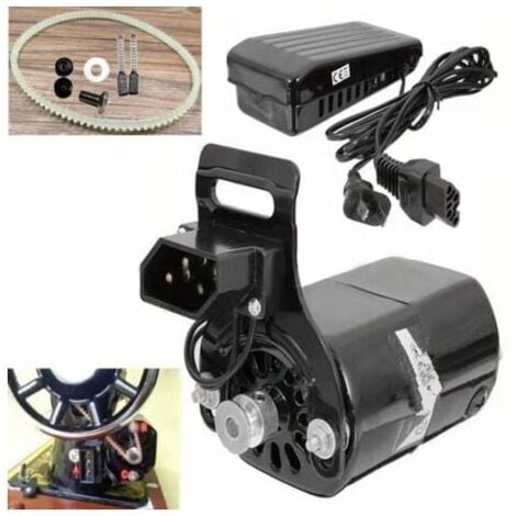 Vintage Sewing Machine Universe Sewing Motor Pedal 180W Sewing Motor Pedal Spare Parts Quiet and Stable Performance MUMU (1/4)