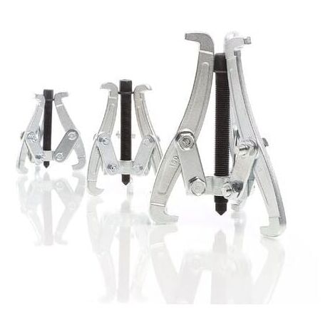 75/100/150mm Jaw Puller, Professional 3x Bearing Puller as Internal-External Puller, for Bearings, Gears, Belt Pulleys MUMU (1/4)
