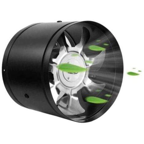 100mm Industrial Metal Exhaust Fan 140m³/h Wall Mounted for Bathroom ...