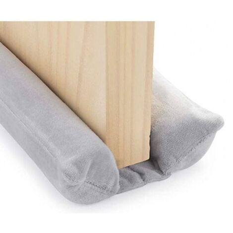 80cm Double Door Draught Excluder - Protective Door Draught Excluder - Grey Door Seal - Door Draught Excluder Against Drafts and Noise - Round Door Draught Excluder MUMU (1/4)
