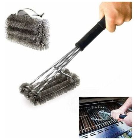 Grill Brush, 45cm Heavy Duty Grill Brush Long Handle Grill Cleaning Set MUMU (1/4)