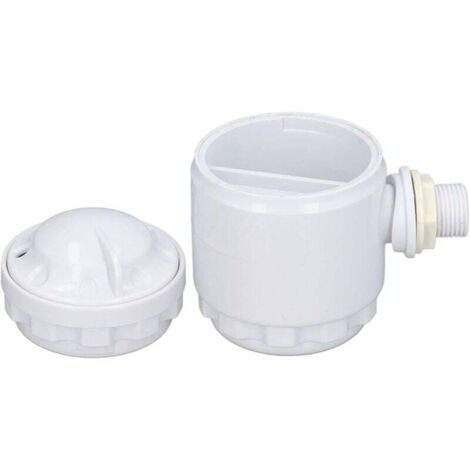 Steam Exhaust Nozzle - Practical Steam Shower Accessory - Steam Exhaust Nozzle - G1/2 External Thread - Plastic Steam Diffuser with Aromatherapy Function for SP Area MUMU (1/4)