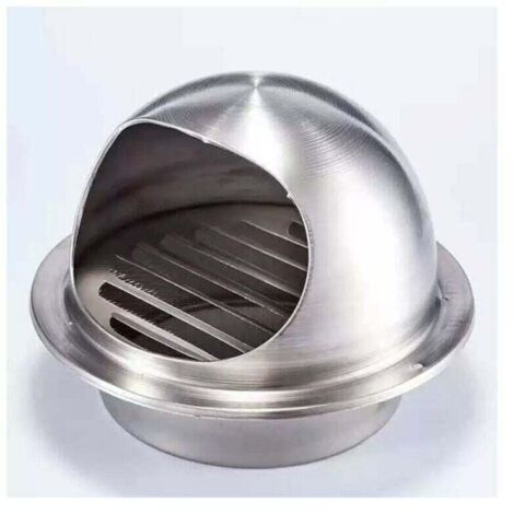 x 120mm Ventilation Grille, External Ventilation Grille with Mosquito Net to Protect the External Wall and Prevent Cold Air from Entering / Stainless Steel Grille MUMU (1/4)