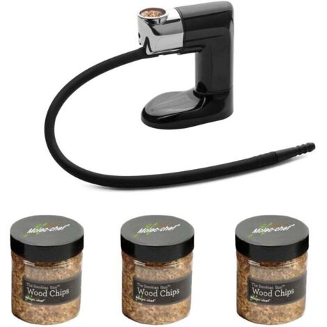 Portable Smoker - Cold Smoking Gun - Free Smoker Sawdust, Portable Smoking Gun, Professional Smoking Pipe Ideal for Smoking Meat, Pe MUMU