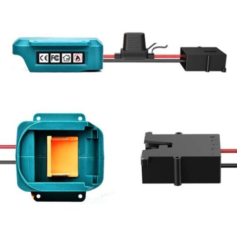Makita Adapter for 14.4V and 18V Lithium Battery, MUMU Children's Toy Car Wiring Connector