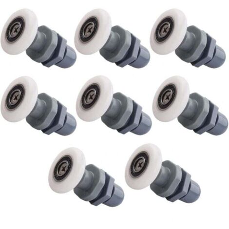 25mm Single Top/Bottom Shower Door Rollers Shower Cabin Accessories Glass Door Pulley Wheel For Shower Room
