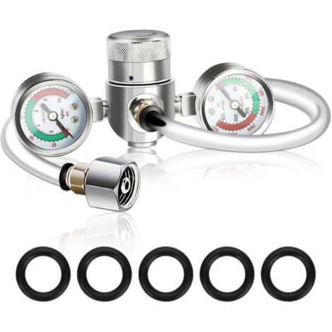 Pressure Regulating Valve with Adapter and Hose and Pressure Regulating Valve for 0.95L Tank 580g MUMU (1/4)