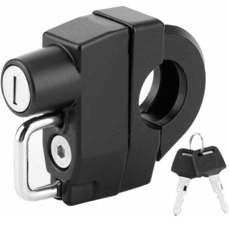 Helmet Lock, Universal Motorcycle Helmet Anti-Theft Lock with Key, Riding Accessory, Suitable for Handle Diameter 2.2-2.8cm Universal MUMU (1/4)