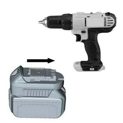 Makita 18V Battery Adapter Replacement for Makita BL1830 BL1860 BL1815 DCB200 for Dewalt 20V Max Lithium Battery Power Tool MUMU