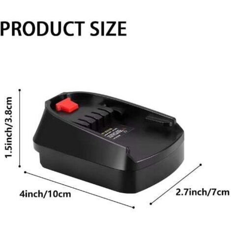 Bosch 18V Tool Battery Adapter, Makita 18VB Battery to Bosch 18VC Tool Converter, Makita Battery for Bosch C. MUMU Tools