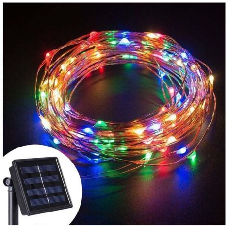 30M 300 LED Solar String Lights Copper Wire Outdoor Fairy Lights ...
