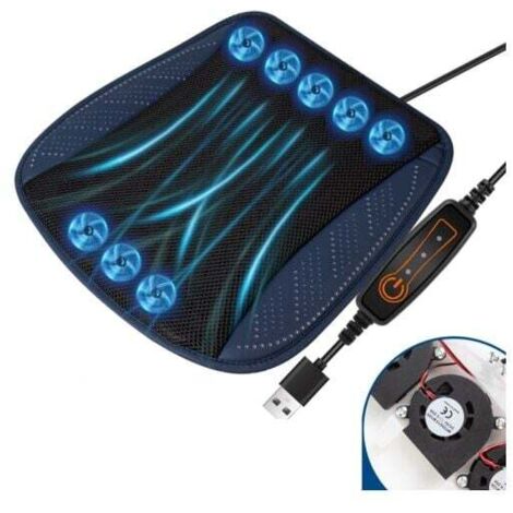 Cooled Seats Universal Car Seats Cooler for Chairs, Home, SUV, Truck / with 8 Sets of Fans MUMU