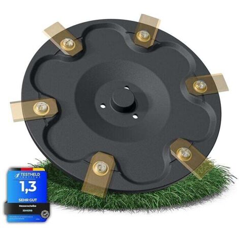 6-Blade Cutting Disc Compatible with Segway Navimow i105E, i108E and i110n Robotic Lawnmowers - High Quality Glass Fiber Reinforced Plastic Cutting Disc for 6 Blades (For MUMU Series) (1/4)