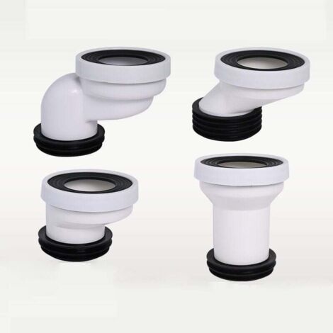 Toilet Hose Connection Nozzle: Eccentric Straight Drain Nozzle (2.5cm) MUMU (1/3)