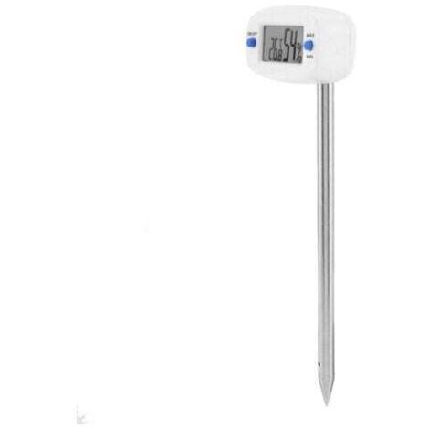 Digital Soil Hygrometer, Temperature Humidity Tester with LCD Display and Probe, Electronic Soil Tester for Garden Plants MUMU (1/4)