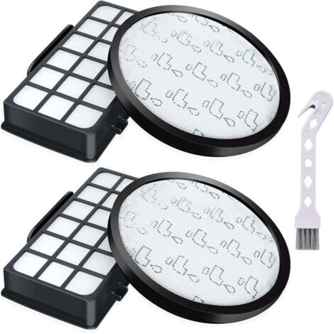 Pack of 2 HEPA filters for Rowenta X-Trem Power Cyclonic RO6984EA RO6941EA RO6963EA RO6921EA RO6971EA RO6993EA (model RO69XX) vacuum cleaner, replacement filter accessories ZR006001 MUMU (1/4)