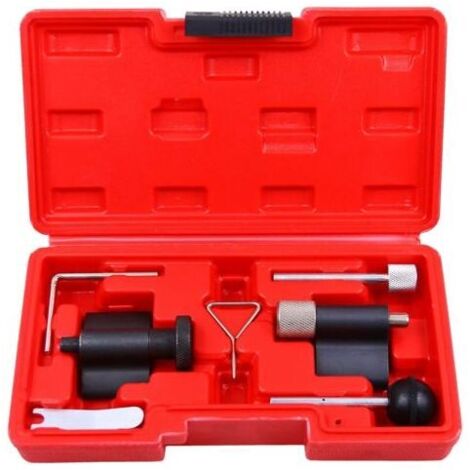 1-piece timing tool, engine timing tool, suitable for VW 1.2, 1.4, 1.6, 1.9, 2.0 TDI SDI, camshaft tools with tool box MUMU (1/4)