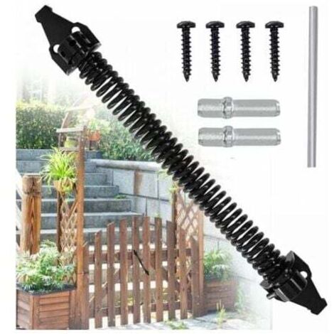 14-inch Spring Door Closer, Adjustable Exterior Door Closer, Carbon Steel Spring Door Closer, Screws, Garden Door Closer for House Gates, Farm Fences MUMU (1/4)